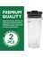 2 Adet Dört Kapaklı 16 Oz Fincan, Ninja BL660 BL770 BL740/QB3000/BL810 Blender Için Blender Yedek Parçalar Aksesuarları (Yurt Dışından) 4
