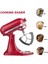 Kitchenaid Için Kenar Çırpıcı 4.5-5 Quart Tilt Head Stand Mikser Silikon Kenar Sıyırıcı ile Paslanmaz Kürek Eki (Yurt Dışından) 5