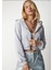 Crop Kapüşonlu Sweatshirt 1