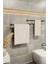 Metal Banyo Havluluk Duvar Tipi Modern ve Minimalist Havlu Askısı 40 cm 1