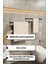 Metal Banyo Havluluk Duvar Tipi Modern ve Minimalist Havlu Askısı 40 cm 2