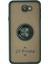 Samsung Galaxy J7 Prime Kılıf Montreal Yüzüklü Silikon Kapak - Yeşil (K95) 1