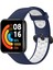 Xiaomi Redmi Watch 2 Spor Delikli Kordon - LACIVERT-BEYAZ-(5796) - I76H18N2-8A20VS 1