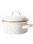 Vıntage Enamel Derin Tencere 14 cm 2