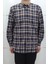 Fistan Store Erkek Ekose Klasik Kesim Rahat Kalıp Tek Cepli Kışlık Kaşmir Gömlek 1