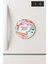Desenli Temalı Yuvarlak Buzdolabı Magnet – 10X10 cm Manifest 1