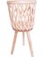 Rattan Bitki Standı Bacaklar Dokuma Rattan -Planter Iç Mekan Kullanımı Için Stand -Tall Rattan Ekici Sepet Ev Dekoru (Yurt Dışından) 1