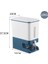 Pres Tipi Pirinç Dağıtıcı Kapalı Tahıl Konteyner Depolama Ev Tahıl Pirinç Kutusu Dispenser Kova Pirinç Kutuları 10KG-B (Yurt Dışından) 3
