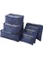 6pcs Giysiler Için Seyahat Depolama Çantası Seti Set Düzenleyici Dolap Dolap Bavul Poşeti Seyahat Organizatör Çanta Kılıfları Paketleme 2 (Yurt Dışından) 1