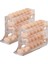 2pcs 4 Katmanlar Buzdolabı Için Yumurta Tutucu, Otomatik Kaydırma Dağıtıcı Yumurta Raf Tutucusu, Depolama 30 Buzdolabı Için Yumurta, Mutfak (Yurt Dışından) 1