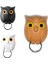 3pcs Baykuş Anahtar Tutucu Manyetik Gözlük Anahtar Kancalar Duvar Asma Dekorasyonu Için Sevimli Mini Baykuş Anahtar Tutucu (Yurt Dışından) 1