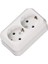 45182 Sıva Üstü Ikili Topraklı Priz, Beyaz 2