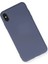 iPhone Xs Max Kılıf Nano Içi Kadife Silikon - Gri (K95) 2