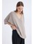 V Yaka Yarım Kol Simli Salaş Bluz 2