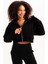 Crop Kapüşonlu Sweatshirt 1