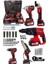 Kımmeer Plus Profesyonel 5'li Akülü Takım Seti - Matkap, Hilti, Taşlama, Somun Sıkma ve Mini Testere 2