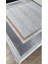 Elegance 1065 Krem Gri Halı Modern Klasik Desenli Viskon Doğal Iplik Bambu Halı Tozu Az Salon 3