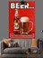 Bira Reklamı Retro Poster Dekoratif Kanvas - Mdf Ahşap Tablo 1