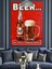Bira Reklamı Retro Poster Dekoratif Kanvas - Mdf Ahşap Tablo 5