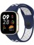 Xiaomi Redmi Watch 3 Spor Delikli Kordon - LACIVERT-BEYAZ-(5796) - I71H78N7-9A71VS 1