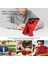 iPhone 11 Pro Için Manyetik Kılıf, Kayar Kamera Korumalı Çift Katmanlı Darbeye Dayanıklı Telefon Kılıfı, Ayarlanabilir Stand, Kırmızı (Yurt Dışından) 5