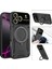 iPhone 17 Pro Max Için Armor Telefon Kılıfı Çift Katmanlı Manyetik Halka Tutucu Stand Magsafe Kılıf Gül Altın (Yurt Dışından) 3