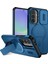 Samsung Galaxy A56/A36 Için Manyetik Kılıf, Kayar Kamera Korumalı Çift Katmanlı Darbeye Dayanıklı Telefon Kılıfı, Ayarlanabilir Stand, Mavi (Yurt Dışından) 1