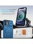 iPhone 12/iphone 12 Pro Için Manyetik Kılıf, Kayar Kamera Korumalı Çift Katmanlı Darbeye Dayanıklı Telefon Kılıfı, Ayarlanabilir Stand, Mavi (Yurt Dışından) 3