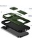 iPhone 14 Pro Max Için Manyetik Kılıf, Kayar Kamera Korumalı Çift Katmanlı Darbeye Dayanıklı Telefon Kılıfı, Ayarlanabilir Stand, Yeşil (Yurt Dışından) 2