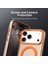 iPhone 17 Pro Için Telefon Kılıfı, Magsafe ile Uyumlu, Ince, Yarı Saydam, Mat, Darbeye Dayanıklı Koruyucu Kılıf, Turuncu (Yurt Dışından) 2