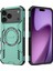 iPhone 17 Pro Max Için Manyetik Kılıf, Hibrit Pc Tpu Tampon, Darbeye Dayanıklı, Isı Dağıtma Delikli, Yeşil. (Yurt Dışından) 1
