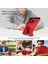 iPhone 11 Pro Max Için Manyetik Kılıf, Kayar Kamera Korumalı Çift Katmanlı Darbeye Dayanıklı Telefon Kılıfı, Ayarlanabilir Stand, Kırmızı (Yurt Dışından) 5