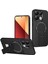 Xiaomi Redmi Note 13 4g Için Manyetik Kılıf, Karbon Fiber Tasarımlı Tpu Hibrit Telefon Kılıfı ve Stand, Siyah (Yurt Dışından) 1