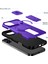 iPhone 16 Plus Için Manyetik Kılıf, Kayar Kamera Korumalı Çift Katmanlı Darbeye Dayanıklı Telefon Kılıfı, Ayarlanabilir Stand, Mor (Yurt Dışından) 2