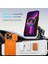 iPhone 13 Pro Için Manyetik Kılıf, Kayar Kamera Korumalı Çift Katmanlı Darbeye Dayanıklı Telefon Kılıfı, Ayarlanabilir Stand, Turuncu (Yurt Dışından) 3