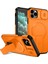 iPhone 11 Pro Max Için Manyetik Kılıf, Kayar Kamera Korumalı Çift Katmanlı Darbeye Dayanıklı Telefon Kılıfı, Ayarlanabilir Stand, Turuncu (Yurt Dışından) 1