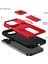 iPhone 13 Pro Için Manyetik Kılıf, Kayar Kamera Korumalı Çift Katmanlı Darbeye Dayanıklı Telefon Kılıfı, Ayarlanabilir Stand, Kırmızı (Yurt Dışından) 2