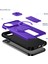 iPhone 11 Için Manyetik Kılıf, Kayar Kamera Korumalı Çift Katmanlı Darbeye Dayanıklı Telefon Kılıfı, Ayarlanabilir Stand, Mor (Yurt Dışından) 2