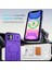 iPhone 11 Için Manyetik Kılıf, Kayar Kamera Korumalı Çift Katmanlı Darbeye Dayanıklı Telefon Kılıfı, Ayarlanabilir Stand, Mor (Yurt Dışından) 3