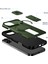 iPhone 16 Plus Için Manyetik Kılıf, Kayar Kamera Korumalı Çift Katmanlı Darbeye Dayanıklı Telefon Kılıfı, Ayarlanabilir Stand, Yeşil (Yurt Dışından) 2