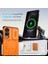 Samsung Galaxy S25 Edge Için Manyetik Kılıf, Kayar Kamera Korumalı Çift Katmanlı Darbeye Dayanıklı Telefon Kılıfı, Ayarlanabilir Stand, Turuncu (Yurt Dışından) 3