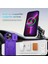 iPhone 13 Pro Için Manyetik Kılıf, Kayar Kamera Korumalı Çift Katmanlı Darbeye Dayanıklı Telefon Kılıfı, Ayarlanabilir Stand, Mor (Yurt Dışından) 3