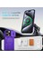 iPhone 15 Pro Için Manyetik Kılıf, Kayar Kamera Korumalı Çift Katmanlı Darbeye Dayanıklı Telefon Kılıfı, Ayarlanabilir Stand, Mor (Yurt Dışından) 3