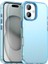 iPhone 17 Için Ince, Yarı Saydam, Mat, Darbeye Dayanıklı Koruyucu Kılıf, Mavi (Yurt Dışından) 1