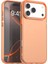 iPhone 17 Pro Için Ince, Yarı Saydam, Mat, Darbeye Dayanıklı Koruyucu Kılıf, Turuncu (Yurt Dışından) 1
