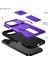 iPhone 16 Pro Max Için Manyetik Kılıf, Kayar Kamera Korumalı Çift Katmanlı Darbeye Dayanıklı Telefon Kılıfı, Ayarlanabilir Stand, Mor (Yurt Dışından) 2