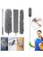 Teleskopik 3'lü Mop Toz Alma Püskülü Çok Fonksiyonlu Temizlik Seti 1