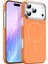 iPhone 17 Pro Için Manyetik Kılıf, Magsafe ile Uyumlu, Ince Sert Pc Mat Telefon Kılıfı, Turuncu (Yurt Dışından) 1