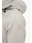 Kürklü Su ve Rüzgar Geçirmez Beyaz Softshell Kışlık Erkek Mont 4