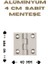Alüminyum 4 cm Sabit Menteşe (40X40X1.8 Mm) | Paslanmaz, Hafif ve Dayanıklı 1